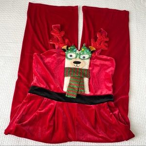 Born Famous Women’s Sz XXL Ugly Holiday Christmas Llama Jumpsuit